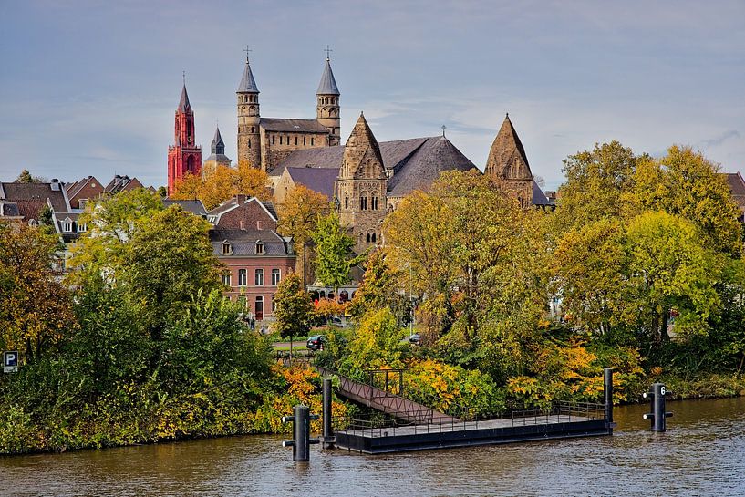 St Servaas and St John's church in Maastricht by Rob Boon