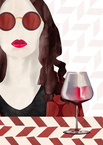 Have a wine with us by Angela Peters