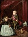 Don Baltasar Carlos avec un nain, Diego Velázquez par Des maîtres magistraux Aperçu