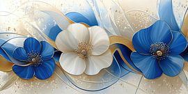 Flowers abstract by Imagine