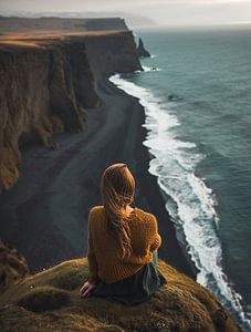 Blick im Herbst über die Landschaft