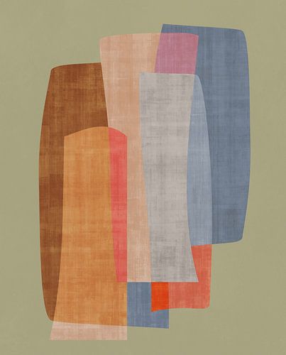 Gekleurde stedelijke blokken