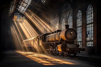 Vergessene Reise in der Fabrik