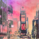 City-Art Ny Times Square by Melanie Viola thumbnail