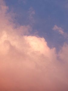 Roze wolken van Joost de Groot
