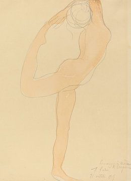Dansende figuur, Auguste Rodin