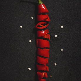 Red hot chilli pepper van Chantal Elsinga