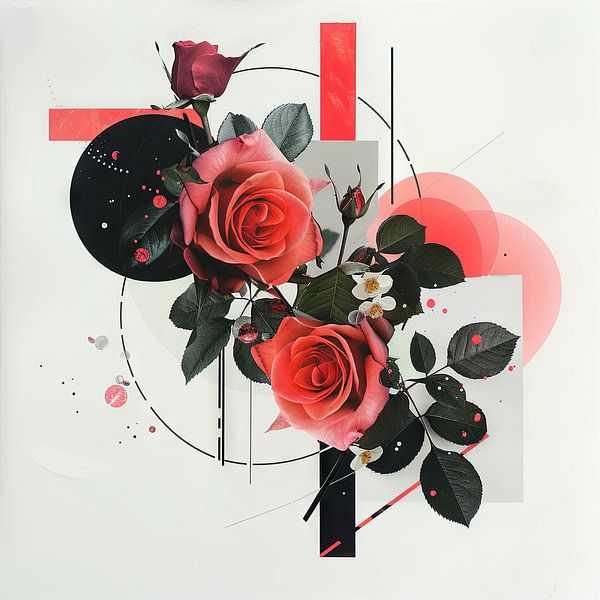 Roses by Poster Art Shop
