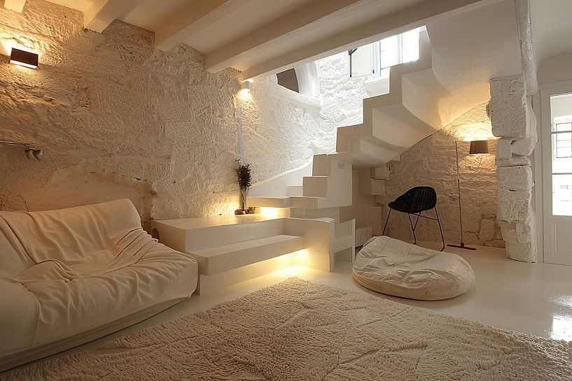 trappen in en rondom huis of gebouwen van Egon Zitter