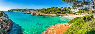 Île de Majorque, beau panorama en bord de mer de la plage de Cala Anguila sur Alex Winter