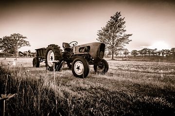 Guldner tractor van Frank Slaghuis