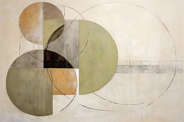 Abstract Earth tones by Abstract Painting
