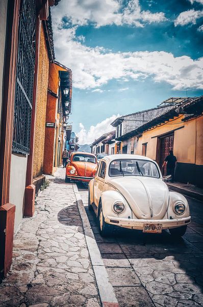 Herbie in San Cristobal - Mexiko von Loris Photography