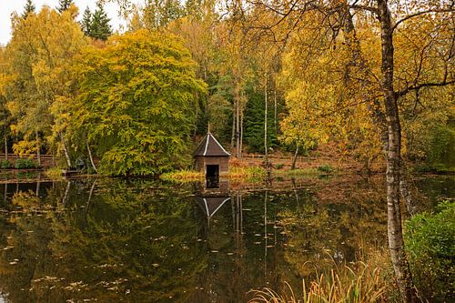 Loch Dunmore, Faskally, Perth und Kinross, Schottland, UK.