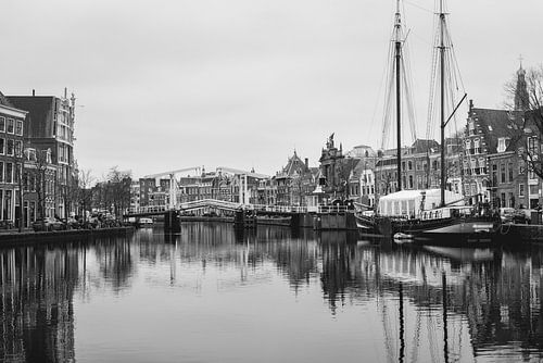 Haarlem in zwart wit | Stedelijke fotografie | Nederland, Europa