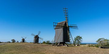 De molens van het eiland  Öland van Hans Brinkel