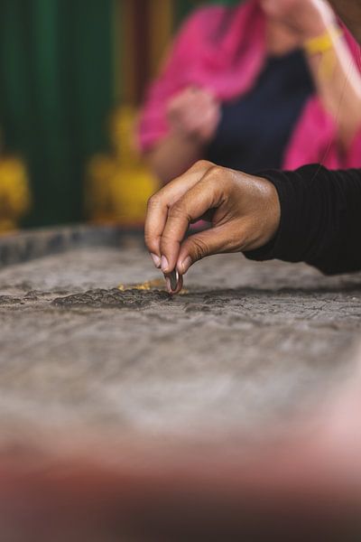The Tradition of Standing Coins: Faith and Fortune in Bangkok&#039;s Temples by Ken Tempelers