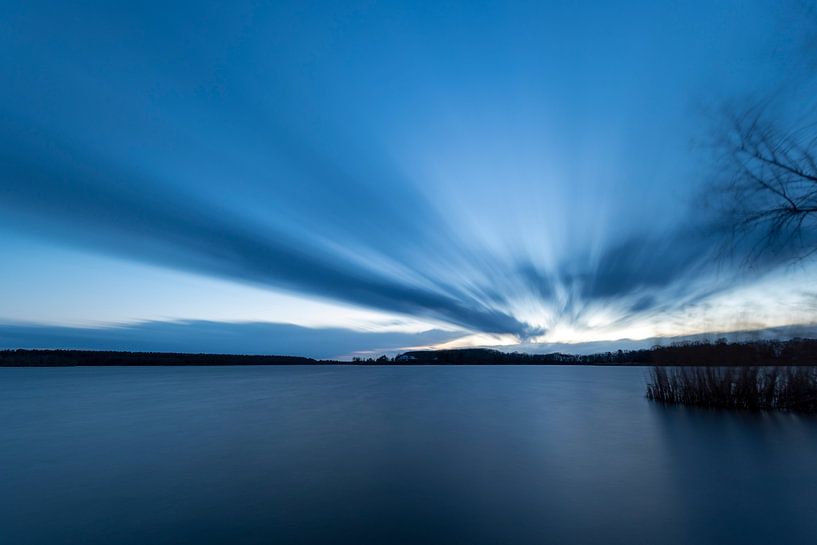 Abendstimmung am See von Stephan Schulz