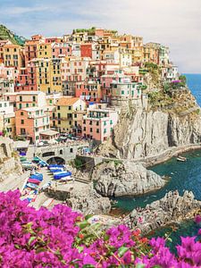 Manarola Cinque Terre Italien Urlaub Reise Fotografie