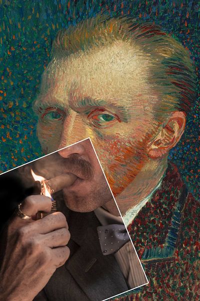 Vincent smoking by Bekir CEYLAN