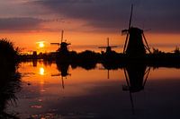 Kinderdijk Zonsondergang