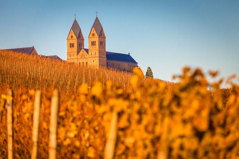 Abtei St. Hildegard bei Rüdesheim van Christian Müringer