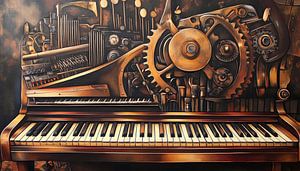 Piano steampunk