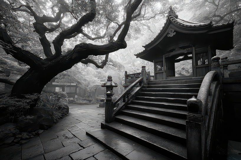 etchings japan by Egon Zitter