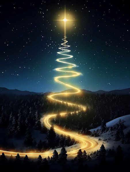 Weihnachtsbaum von Artsy