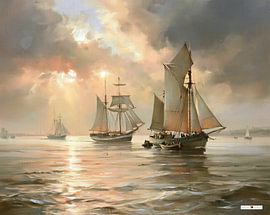 zeilschip / zeilboot