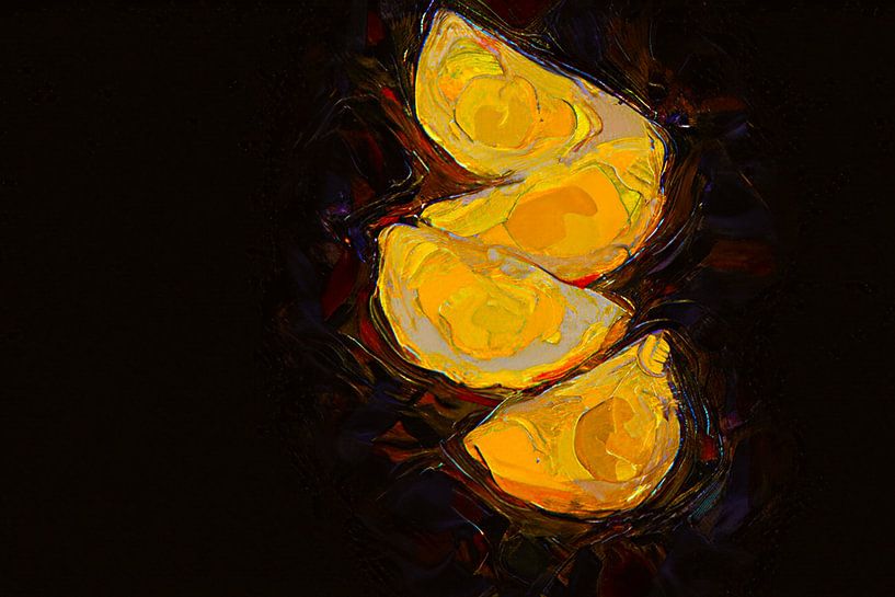 DIGITAAL SCHILDERIJ : CITROENEN van Photoart-Naegele