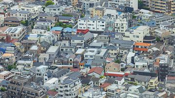 Tokyo Skyline (Japan) van Marcel Kerdijk