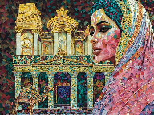 Rêves de mosaïques en Jordanie (Trésor de Pétra)