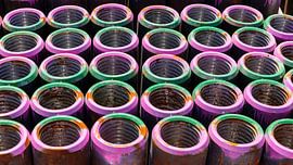 Bus d'attelage colorés sur STEVEN VAN DER GEEST