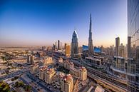 Burj Khalifa in de avondzon van Rene Siebring thumbnail