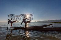 Die Fischer vom Inle See in Myanmar