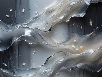 Schleier des treibenden Flusses von Manuela Dekkers