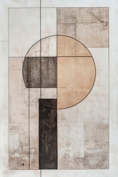 Geometric composition by Poster Art Shop