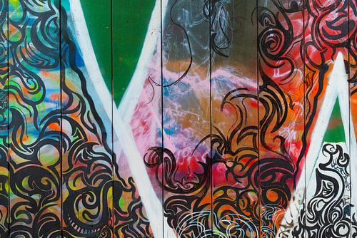 Graffiti - Street Art van Maarten Leeuwis