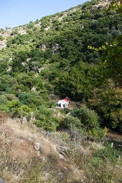 Crète - Petite chapelle dans la gorge de Myli sur t.ART