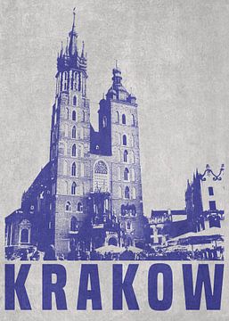 Krakau Stadt von DEN Vector