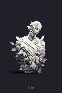 Papercut Statue Male by Michou