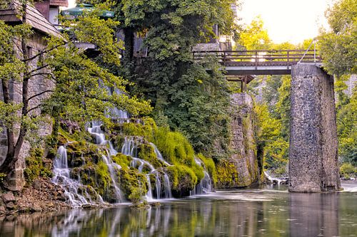 Waterval in Plitvice