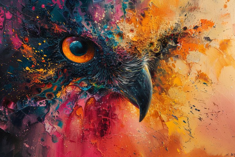 Le vol du rapace par Eva Lee