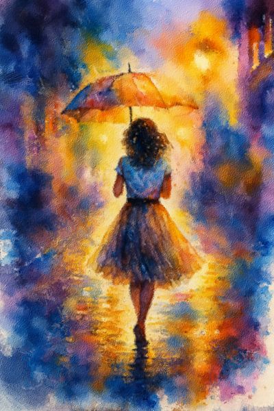 A summer rainstorm by Geert Van Baelen