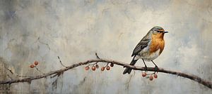 Robins | robin sur Art Merveilleux