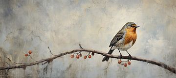 Robins | robin by De Mooiste Kunst