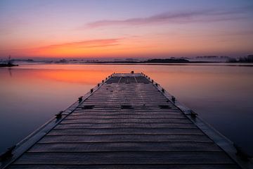 Kleurrijke ochtend aan het meer van mavafotografie