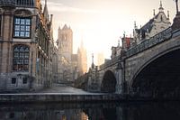 Gand, Belgique | Sint Michielsbrug | centre médiéval | lever de soleil | travelphotography