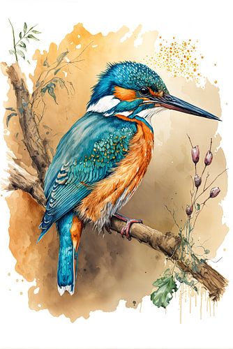 Eisvogel von Bert Nijholt